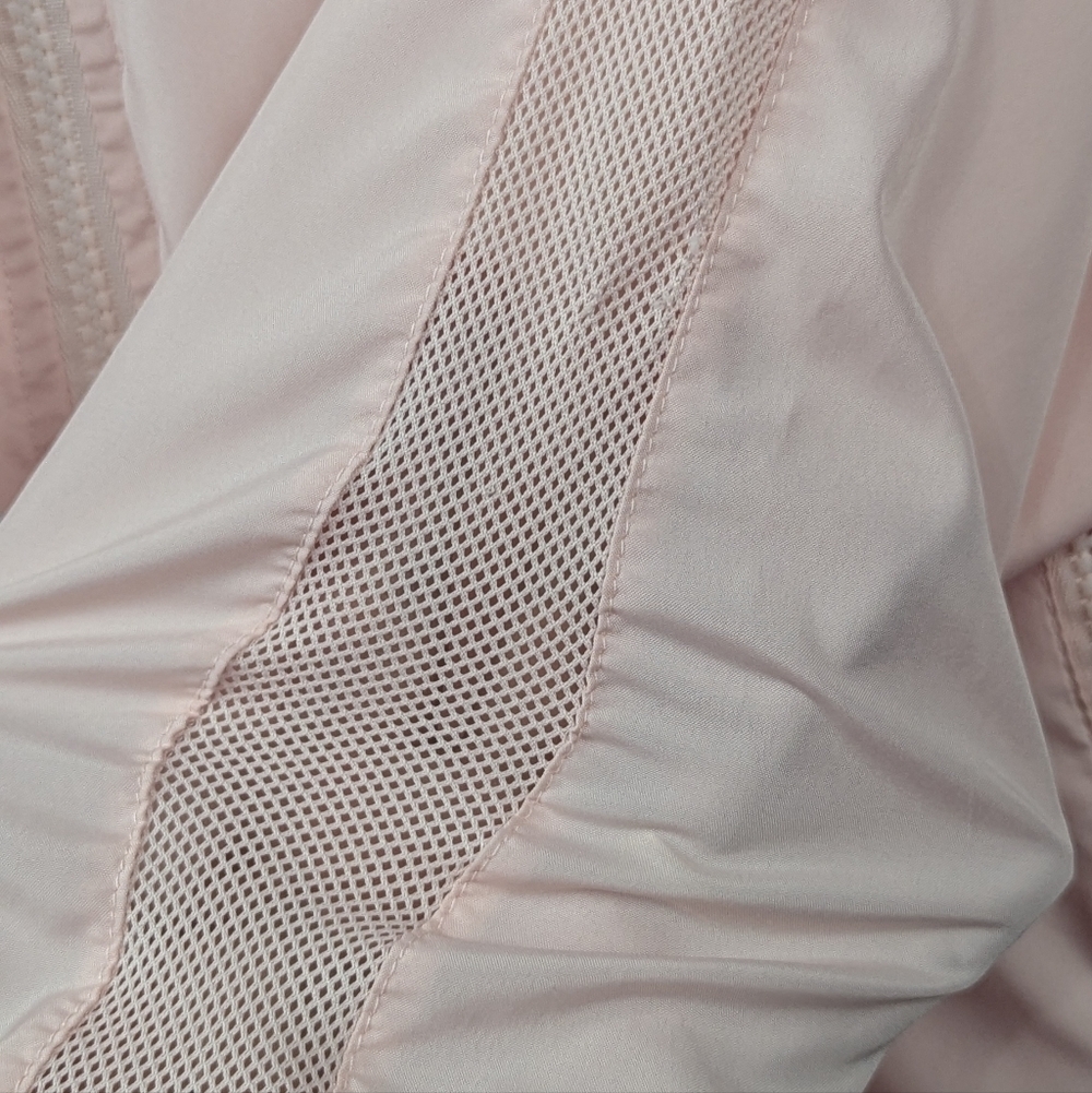 Zyia Bomber Hooded Jacket Blush Pink Size Large - Picture 7 of 11